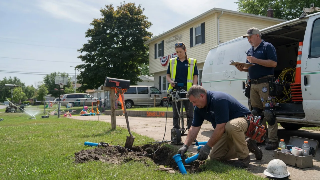 Slab Leak Repair in New Paris, OH near me